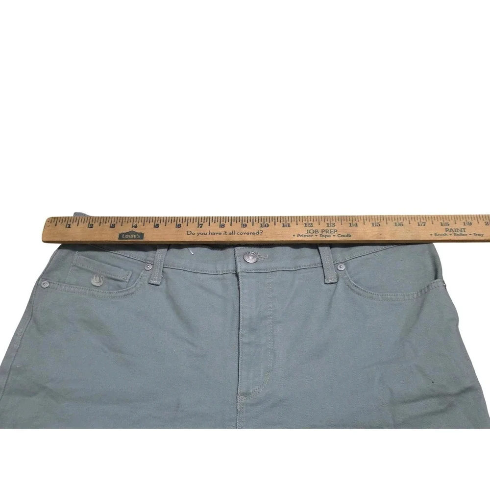 Gloria Vanderbilt All-Around Slimming‎ Effect Women's Amanda Shorts Sz 12p Green